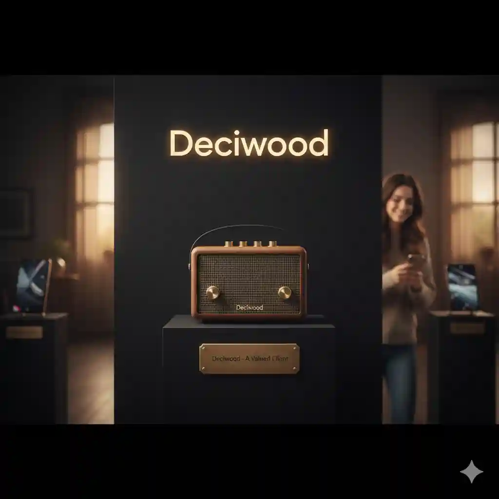 Deciwood - Customized Wooden Speakers D2C Brand